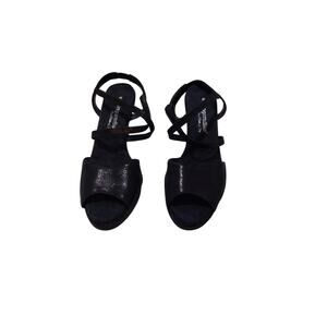 womens walking cradles heels micro leather sole.